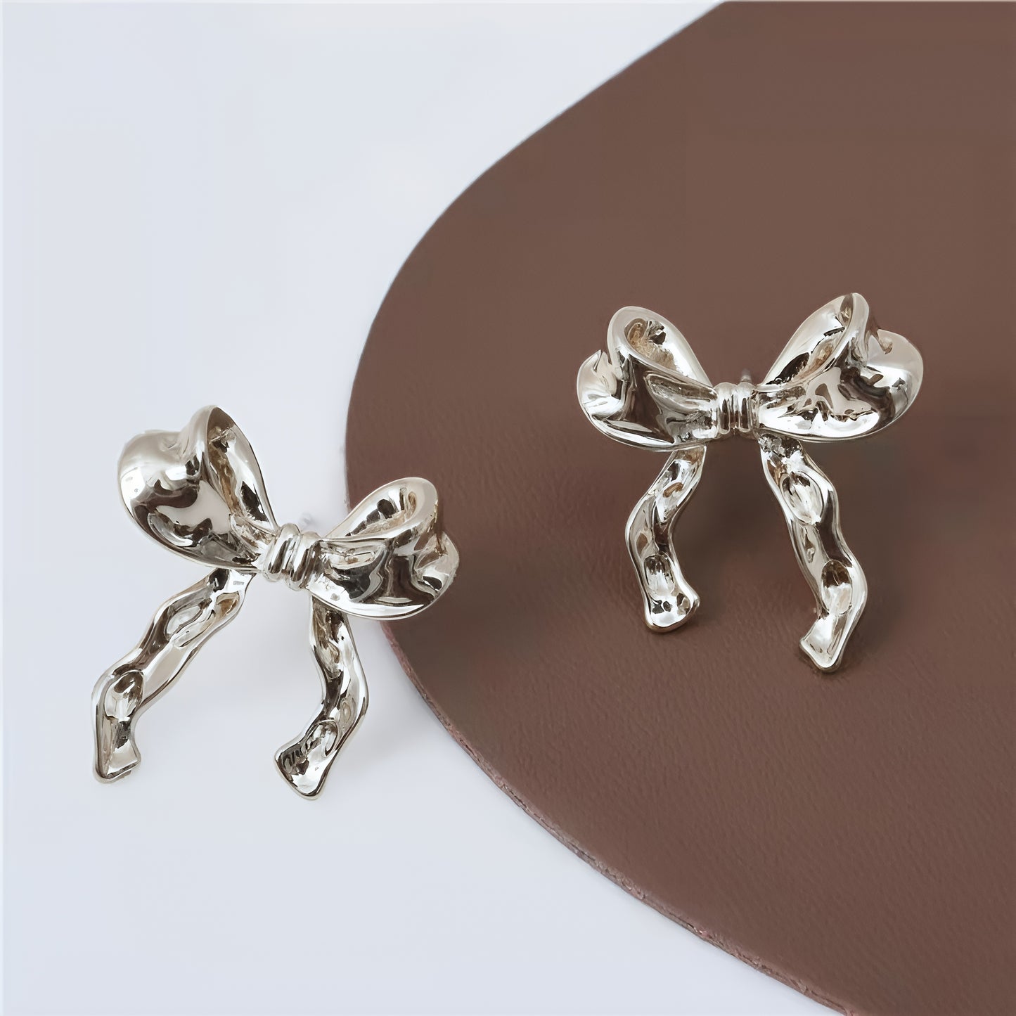Elegant Bow Earrings for Women – Simple, Fashionable & Versatile Jewelry