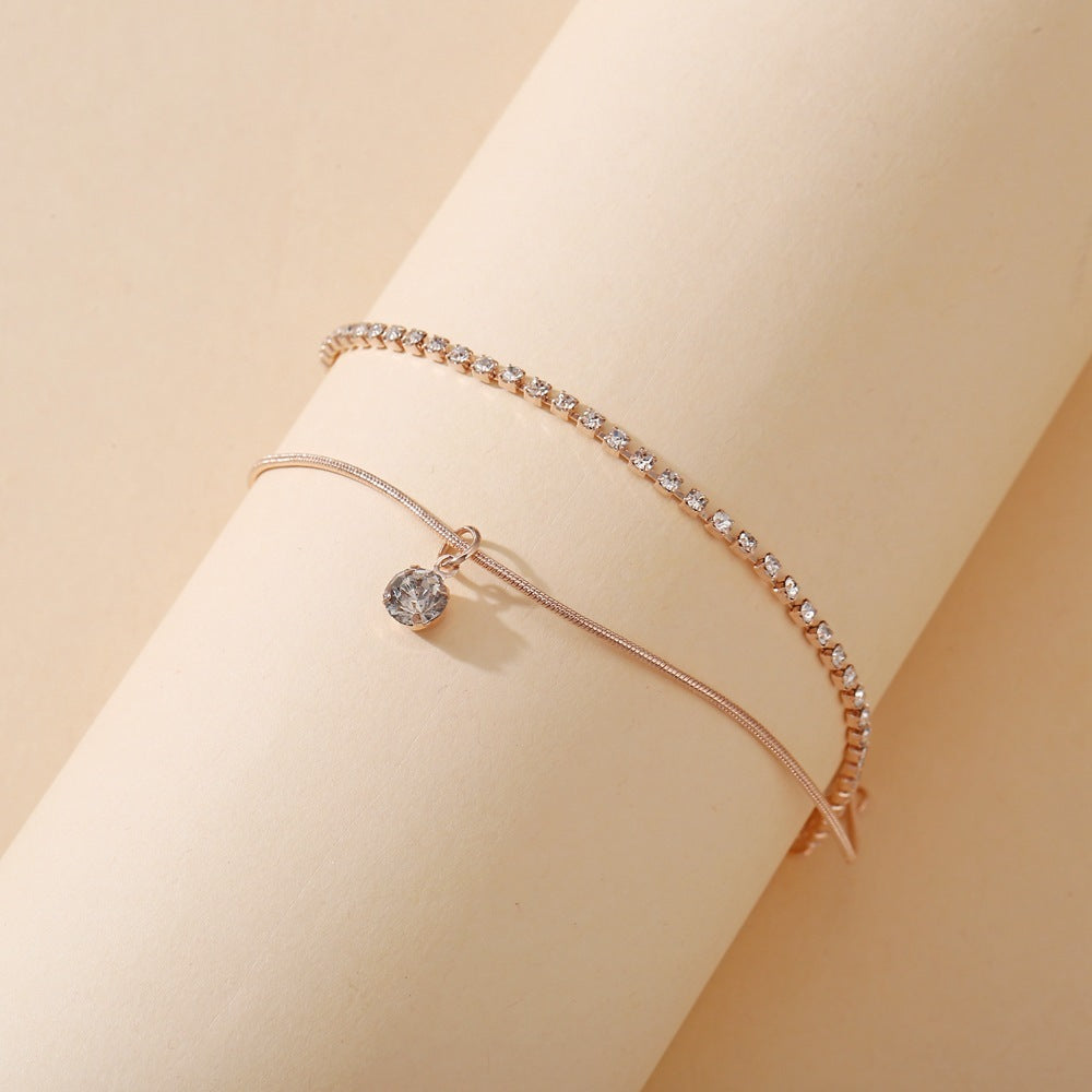 Boho Beaded Anklet – Trendy Summer Foot Jewelry