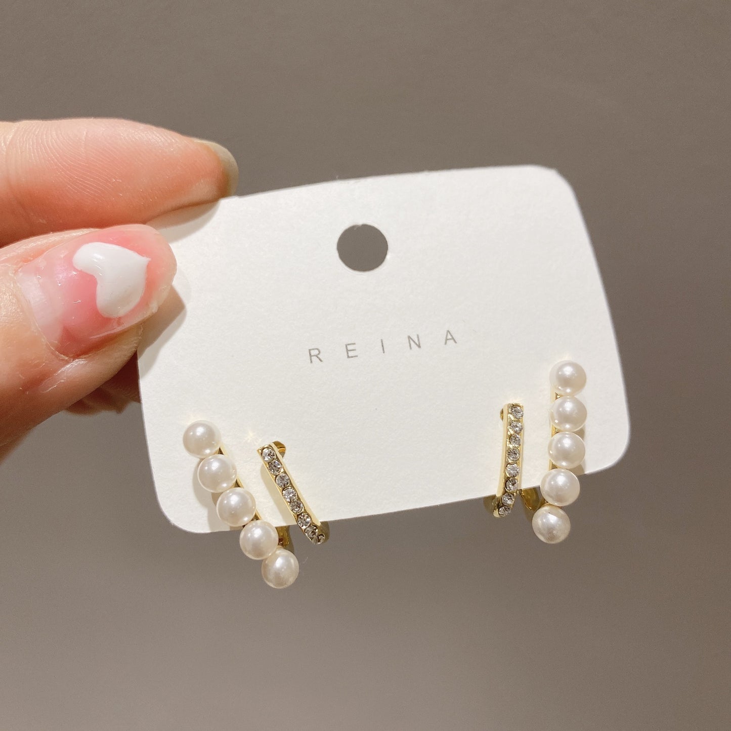 French Pearl Stud Earrings – Classic Elegant Jewelry
