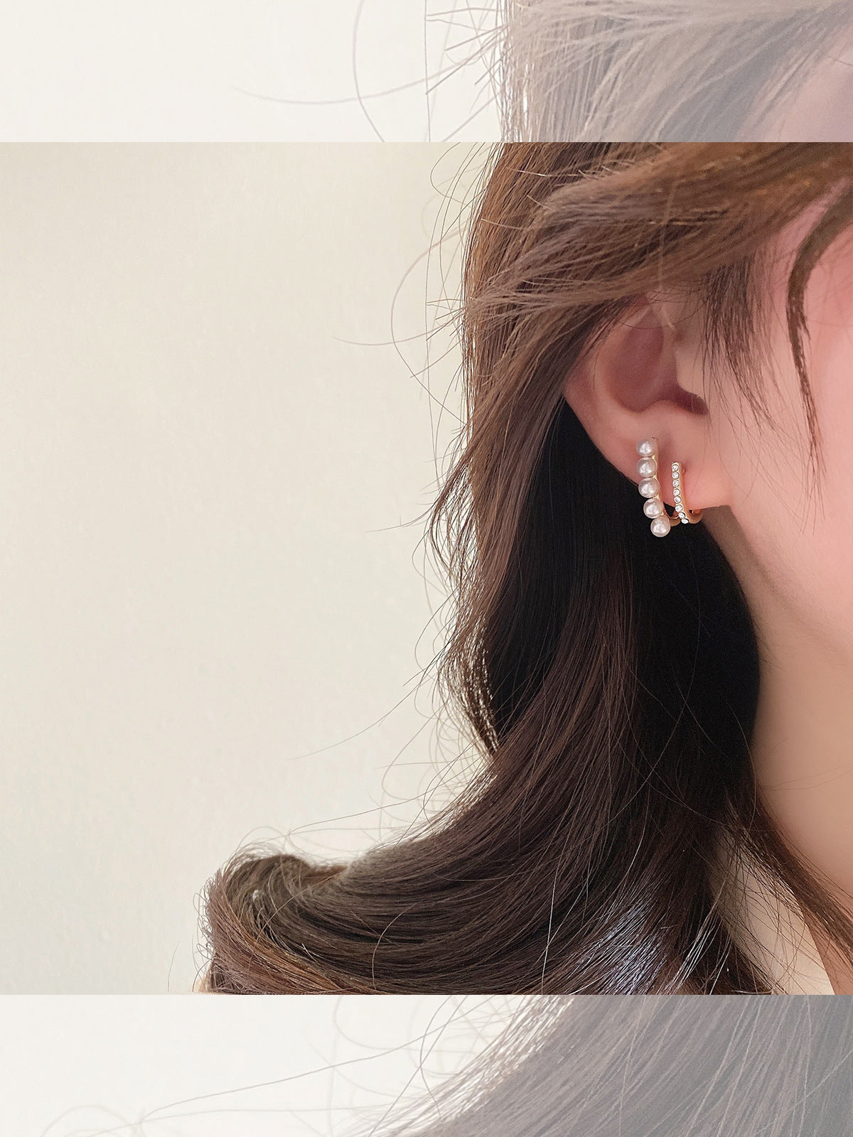 French Pearl Stud Earrings – Classic Elegant Jewelry